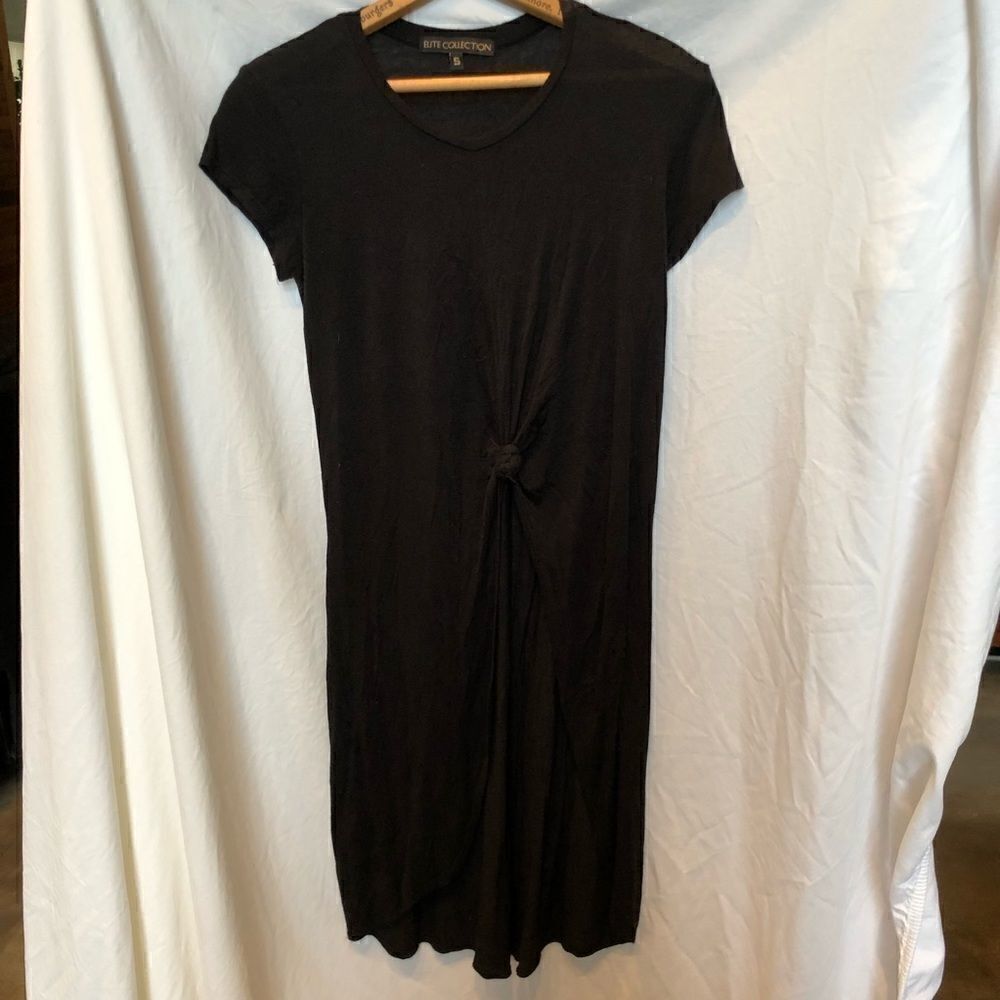 Elite Collection Tunic Top Black Small